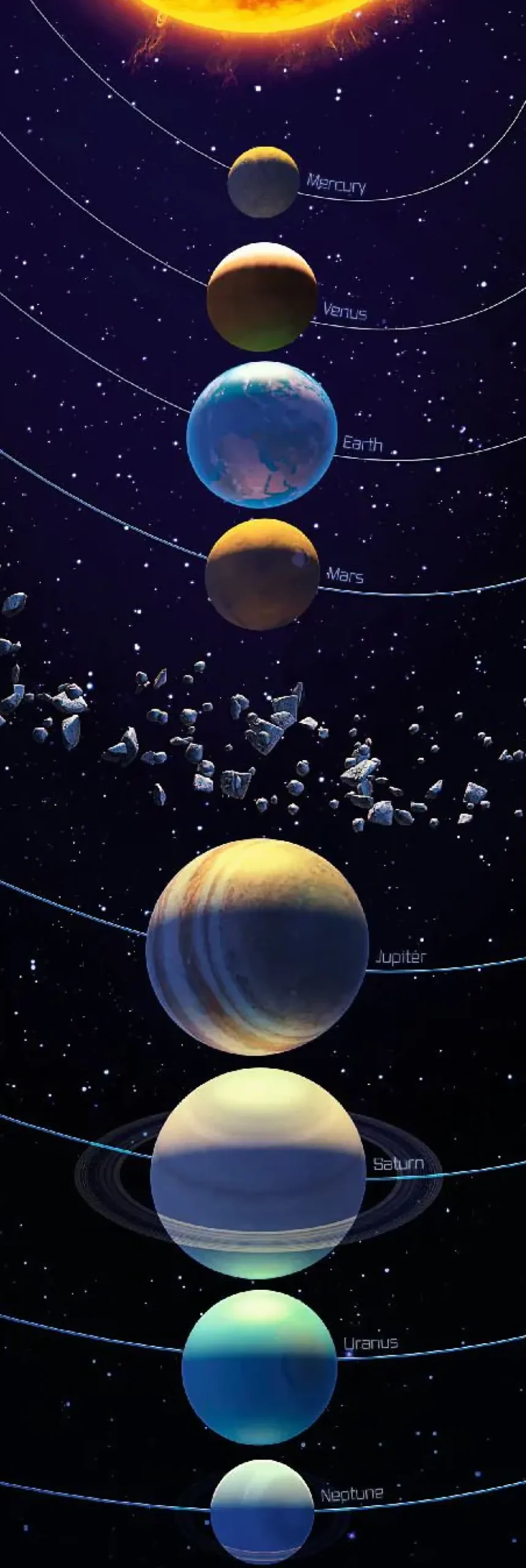 Hot Jumboposter Planets Of The Universe, Nr. 29 Poster