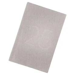Outlet Kalender Textil, A6, Hellgrau Kalender & Planer