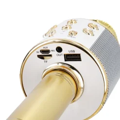 Best Karaoke Mikrofon, Gold, 23 Cm Geschenkideen|Gadgets