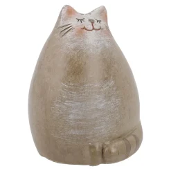 Best Katze, Bauchig/Augen Zu, 8.5 Cm Tierfreunde|Figuren