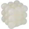 New Kerze Bubbles, Eckig, Wollweiß, 8 X 8 X 8 Cm Kerzen & Kerzenständer|Weihnachtskerzen
