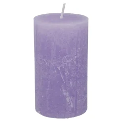 New Kerze Rustik, Lara, Lavendel, 12 Cm Kerzen & Kerzenständer|Weihnachtskerzen