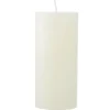 Hot Kerze Rustik, Lara, Wollweiß, 15 Cm Kerzen & Kerzenständer|Weihnachtskerzen