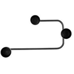 Sale Kerzenhalter 3 Stabkerzen, Schwarz Matt Tischdeko|Kerzen & Kerzenständer
