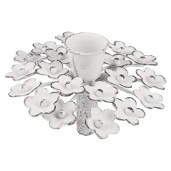 Discount Kerzenstecker Stabkerze Blüte, Daisy Tischdeko Hochzeit|Kerzen & Kerzenständer