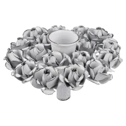 Best Kerzenstecker Stabkerze Blüte, Rosen Tischdeko Hochzeit|Kerzen & Kerzenständer