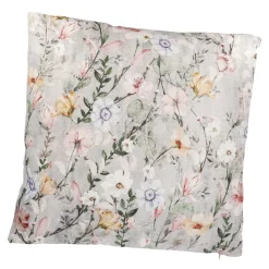 Outlet Kissen Blüten, 55 X 55 Cm Textilien