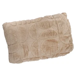 Hot Kissen Design, Taupe, 50 X 30 Cm Textilien