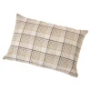 Hot Kissen Karo, Beige/groß, 60 X 40 Cm Textilien