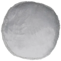 Kissen Macaron, Grau, 40 X 12 Cm Textilien