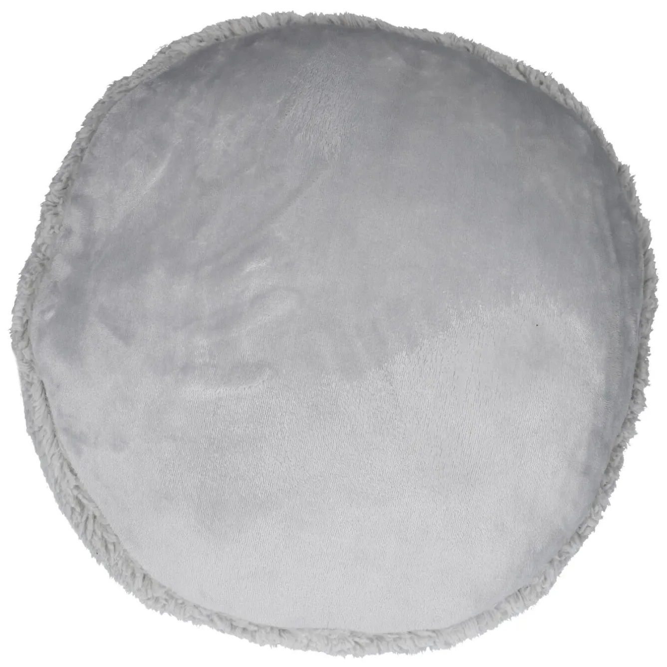 Kissen Macaron, Grau, 40 X 12 Cm Textilien