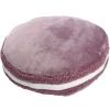 New Kissen Macaron, Lila, 40 X 12 Cm Textilien