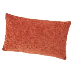 Online Kissen Samt, Orange, 50 X 30 Cm Textilien