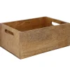 Hot Kiste Mit Griff, Mangoholz, 30 X 21 Cm Organisation
