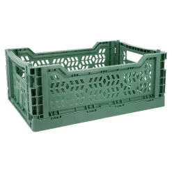 Outlet Klappbox, 34 X 24 X 13 Cm, Dunkelgrün Organisation