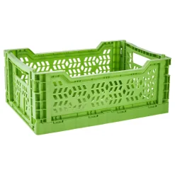 Outlet Klappbox, 34 X 24 X 13 Cm, Hellgrün Organisation