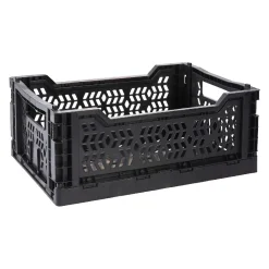 Online Klappbox, 34 X 24 X 13 Cm, Schwarz Organisation