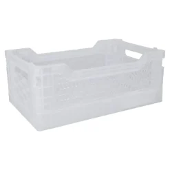 Outlet Klappbox, 27 X 17 X 11 Cm, Transparent Organisation