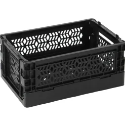 Clearance Klappbox Mini, 15 X 9.5 X 6.5 Cm, Schwarz Organisation