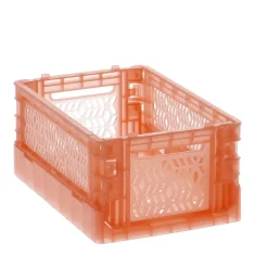 New Klappbox Transparent, 15 X 9.5 X 6.5 Cm, Coralle Organisation