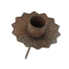 Kranzkerzenhalter Stabkerze, Rost Kerzen & Kerzenständer|Adventskränze & Zubehör