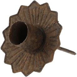 Kranzkerzenhalter Stabkerze, Rost Kerzen & Kerzenständer|Adventskränze & Zubehör