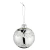 New Kugel Ranken, Silber, 8 Cm Weihnachtsbaumschmuck