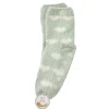 Hot Kuschelsocken Anti-Rutsch, Herzen/grün Geschenkideen|Fashion