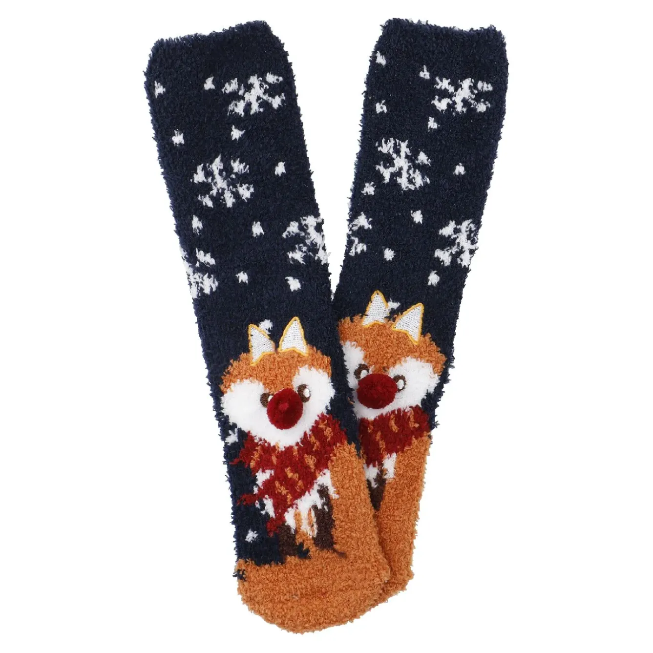 Kuschelsocken 3D/Xmas, Fuchs Geschenkideen|Fashion