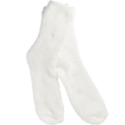Online Kuschelsocken Uni, Offwhite, One Size Geschenkideen|Fashion
