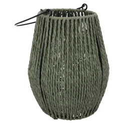 Discount Laterne Seil, Grün, 21 Cm Windlichter & Laternen|Herbstdeko