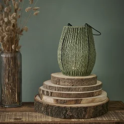 Discount Laterne Seil, Grün, 21 Cm Windlichter & Laternen|Herbstdeko
