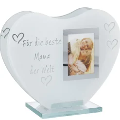 Outlet LED-Bilderrahmen Herz, Mama Bilderrahmen