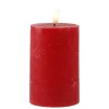 Discount LED-Kerze Rustik, Rot, 7.5 X 14.5 Cm Lichterwelt|Kerzen & Kerzenständer