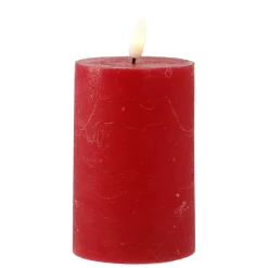 Discount LED-Kerze Rustik, Rot, 7.5 X 14.5 Cm Lichterwelt|Kerzen & Kerzenständer