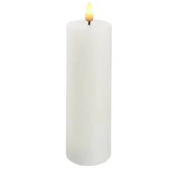 Clearance LED-Kerze, Weiß, 5 X 19.5 Cm Tischdeko Hochzeit|Hochzeitsdeko