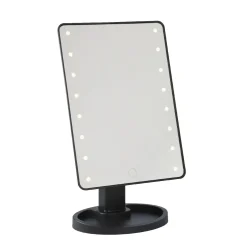 New LED-Spiegel, Schwarz, 31 Cm Shop The Geschenk|Gadgets
