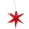 Discount LED-Stern, 16 Zacken, Rot, 12 Cm Lichterwelt|Weihnachtsbeleuchtung