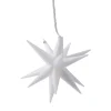 Hot LED-Stern, 16 Zacken, Weiß, 12 Cm Lichterwelt|Weihnachtsbeleuchtung