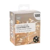 Sale Lichterkette Cluster, 2 Farben, Silber, 100er Lichterwelt|Weihnachtsbeleuchtung