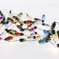 Hot Lichterkette Glühbirne, Bunt, 20er Lichterwelt|Weihnachtsbeleuchtung