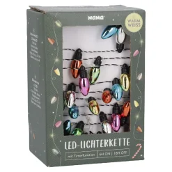 Hot Lichterkette Glühbirne, Bunt, 20er Lichterwelt|Weihnachtsbeleuchtung