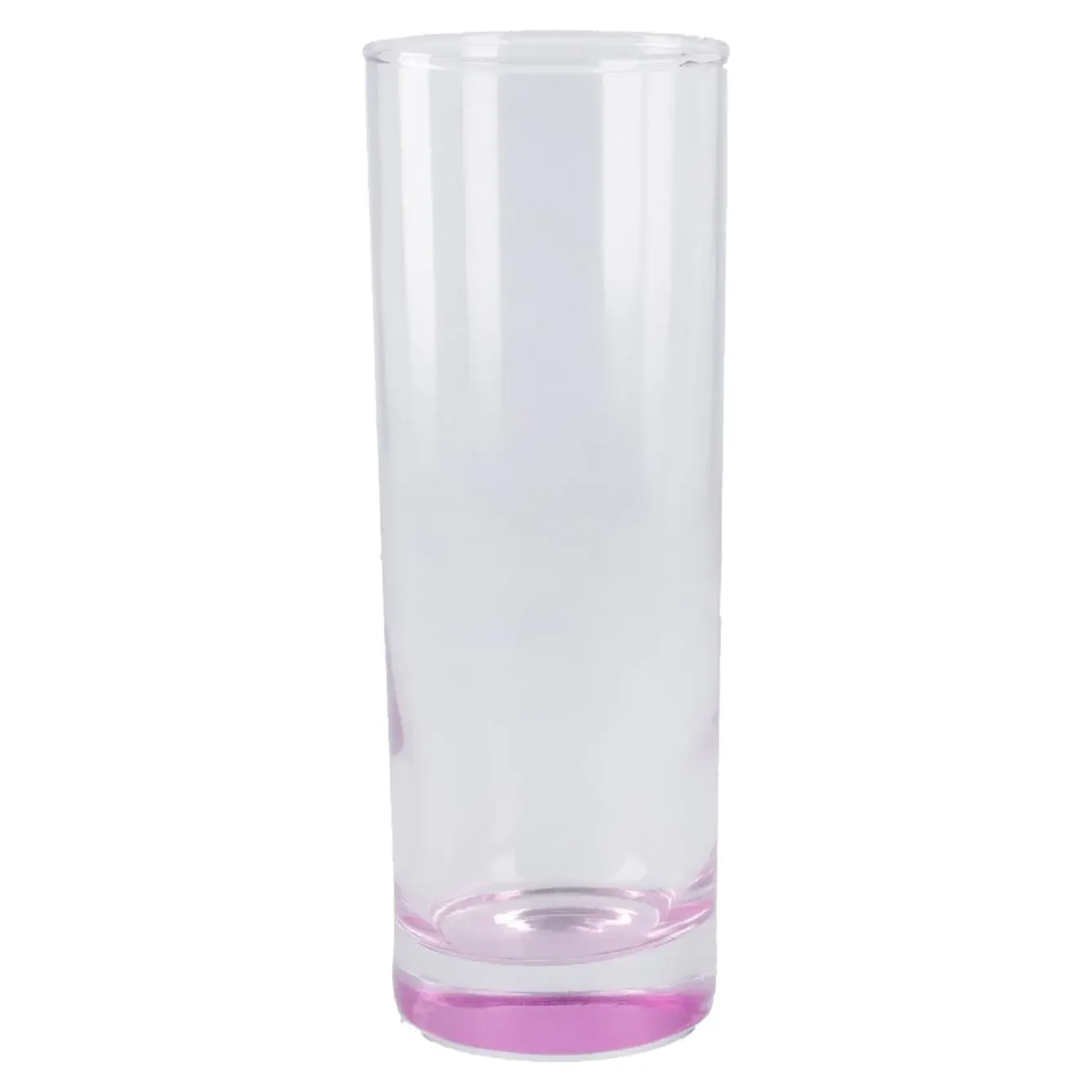 New Longdrink-Glas Farbboden, Pink, 300 Ml Küche