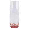Best Longdrink-Glas Farbboden, Rot, 300 Ml Küche