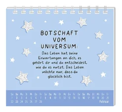 Discount Mini-Tischkalender 2025, Der Beste Tag Kalender & Planer|Weihnachtsgeschenke