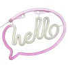 Neon-Leuchtobjekt Hello Lichterwelt
