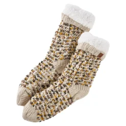 Sale Norweger-Socken Popcorn, Beige Geschenkideen|Fashion