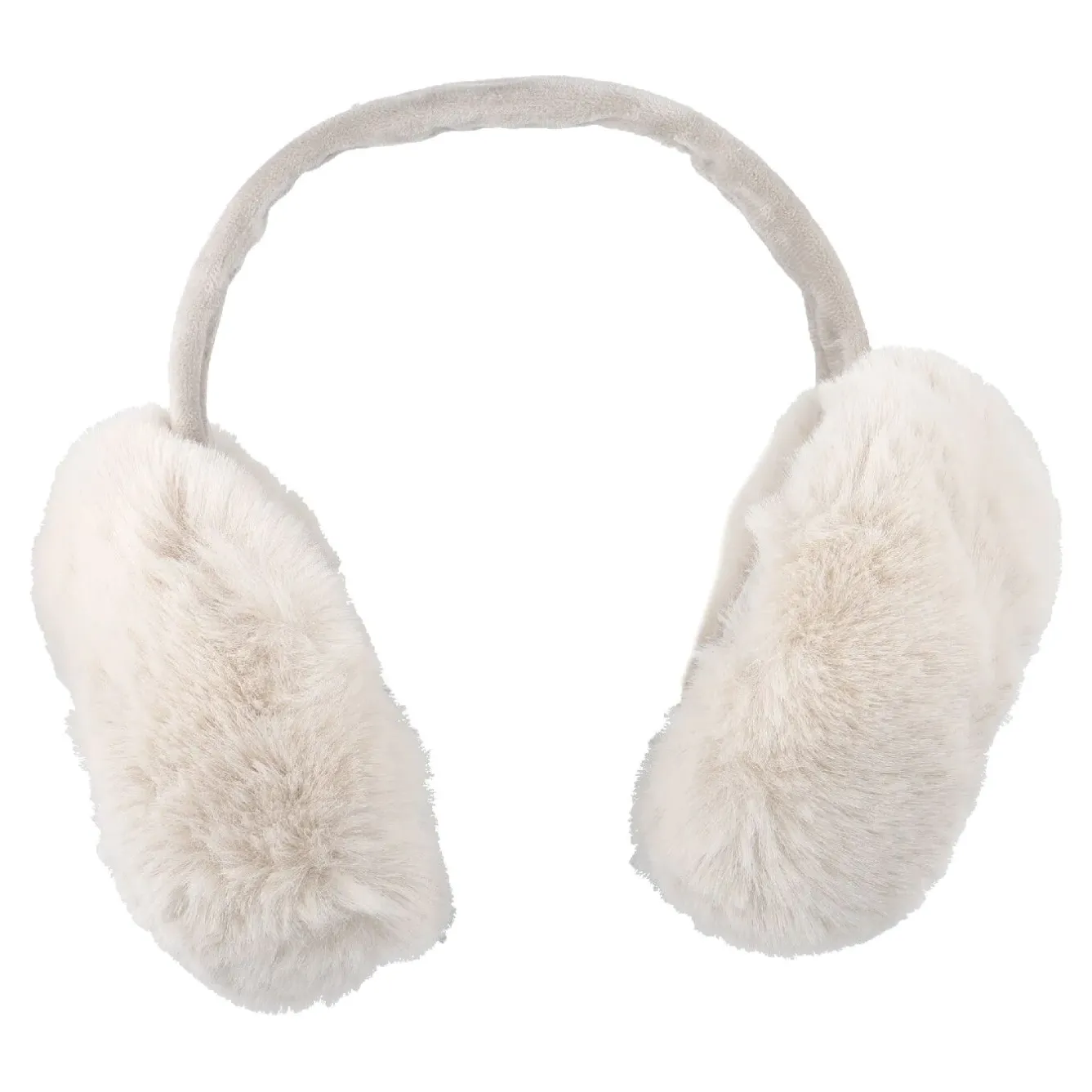 New Ohrenwärmer Fluffy XXL, Creme Fashion