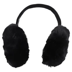 Sale Ohrenwärmer Fluffy XXL, Schwarz Fashion