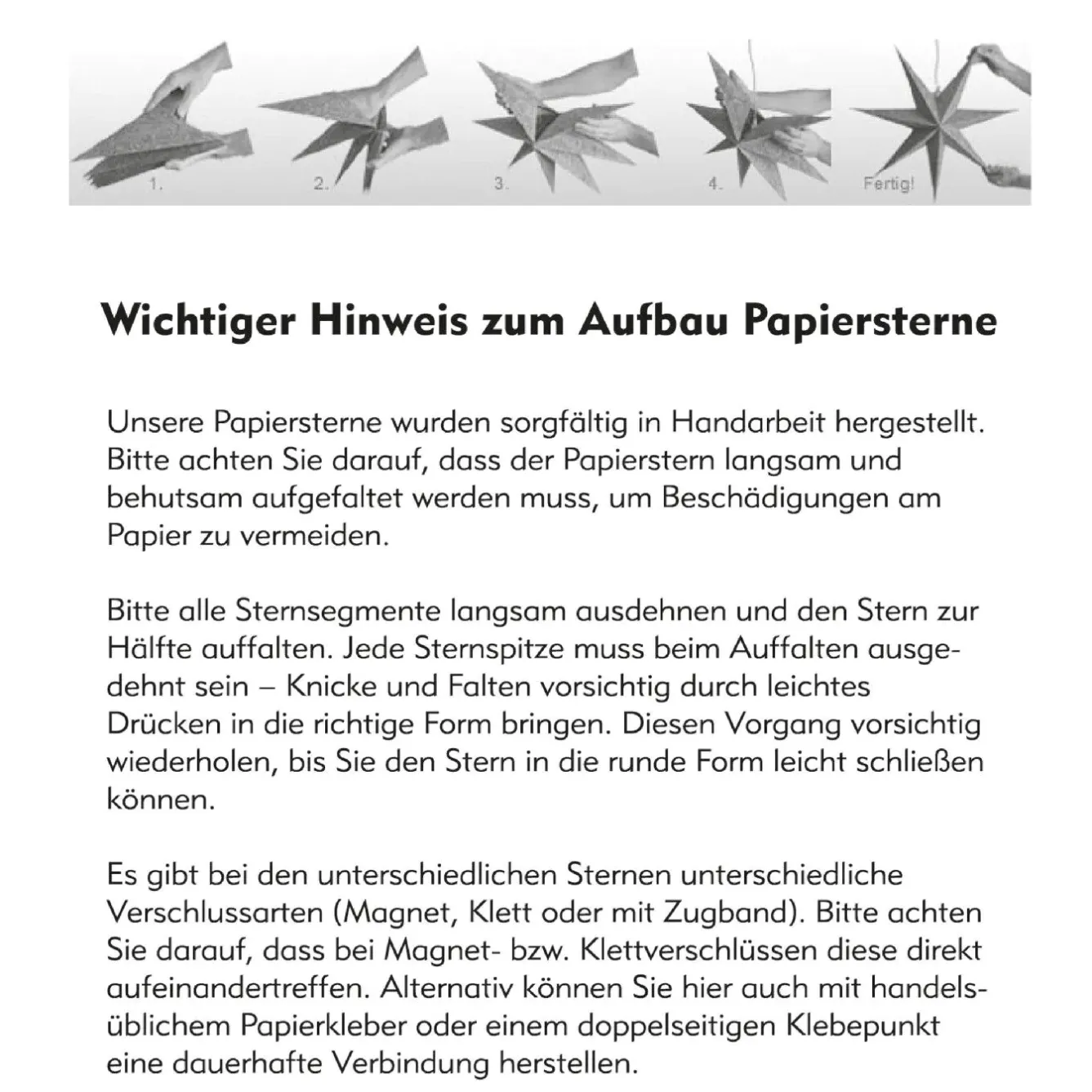 Papierstern, 60 Cm, Konfetti/weiß-champagner Weihnachtsdeko